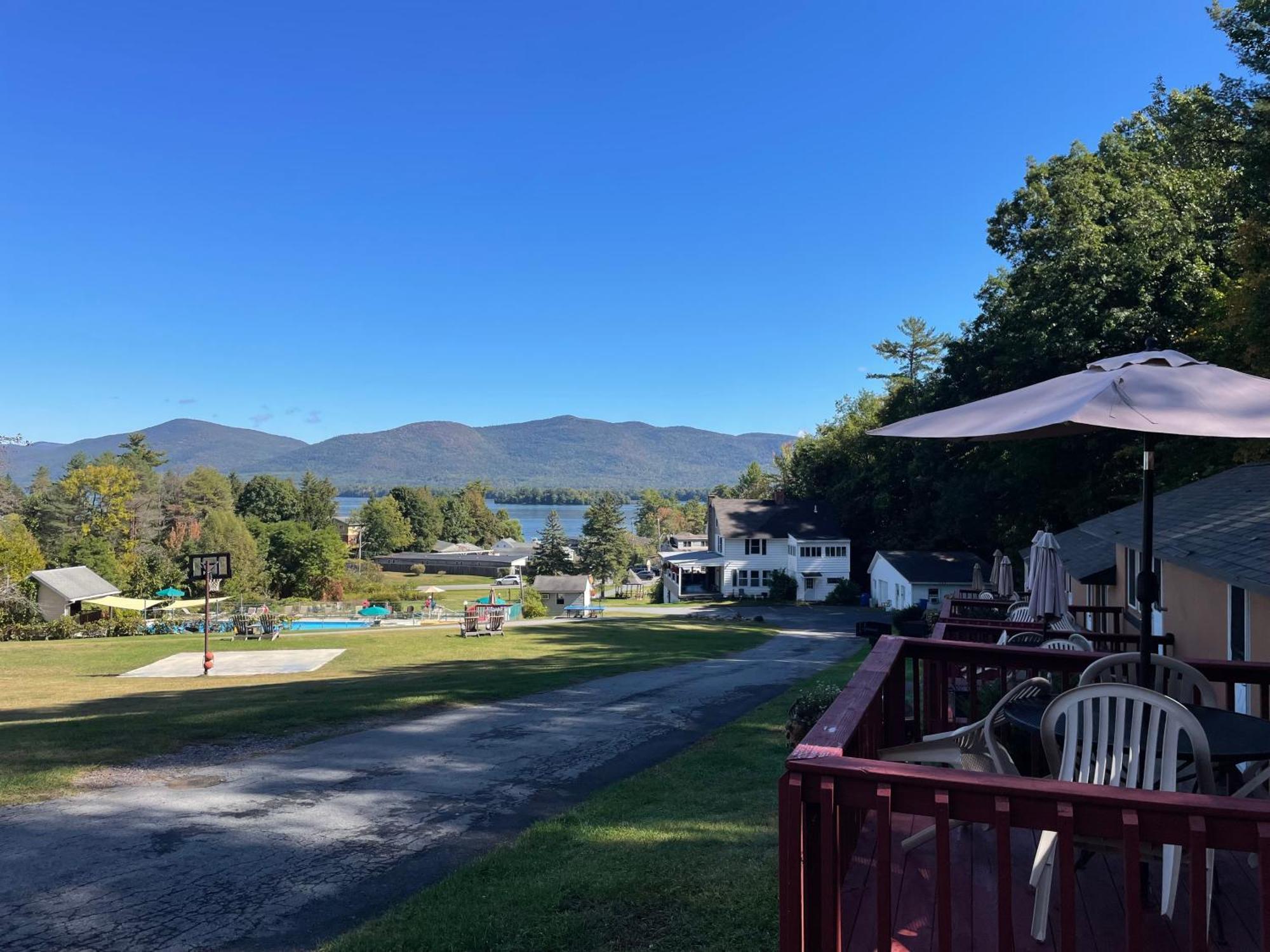 Hill View Motel And Cottages Lake George Exterior photo